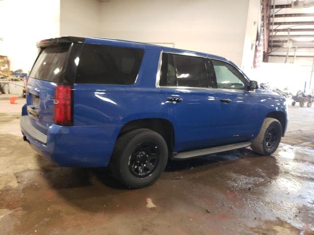 1GNSKDEC3JR322813 - 2018 CHEVROLET TAHOE POLICE BLUE photo 3