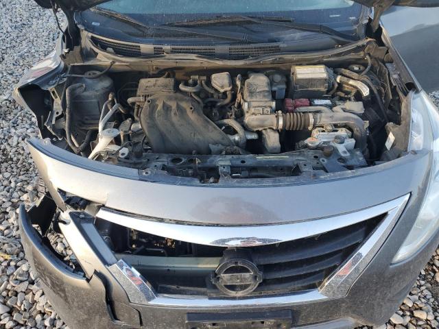 3N1CN7AP5HL859928 - 2017 NISSAN VERSA S GRAY photo 11