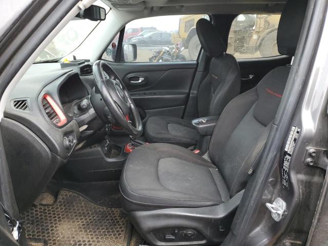 ZACCJBCTXGPC66402 - 2016 JEEP RENEGADE TRAILHAWK GRAY photo 7