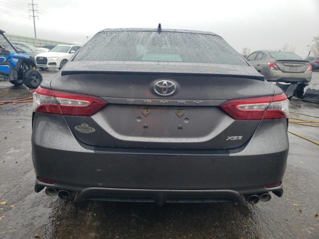 4T1BZ1HK6KU030072 - 2019 TOYOTA CAMRY XSE GRAY photo 6