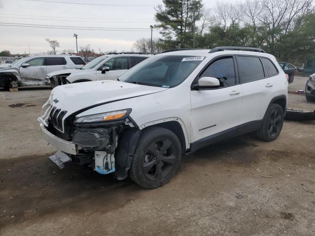 1C4PJLCX5JD577316 - 2018 JEEP CHEROKEE LATITUDE WHITE photo 1