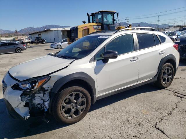 JF2GTHSC7MH678152 - 2021 SUBARU CROSSTREK SPORT WHITE photo 1