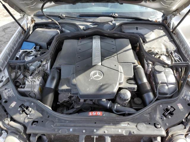 WDBUF70J65A696381 - 2005 MERCEDES-BENZ E 500 SILVER photo 11