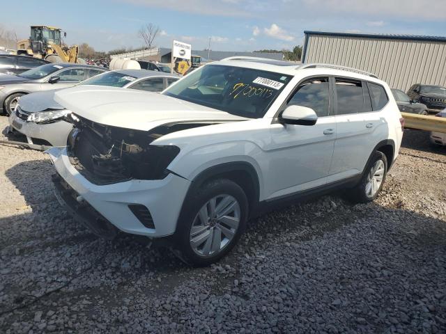 1V2ER2CA3MC583260 - 2021 VOLKSWAGEN ATLAS SEL WHITE photo 1