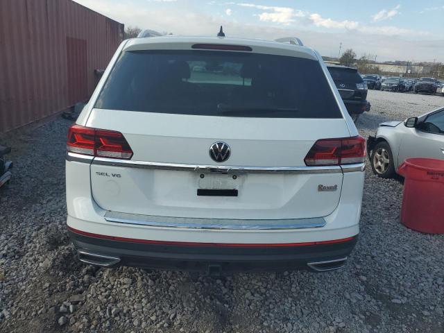 1V2ER2CA3MC583260 - 2021 VOLKSWAGEN ATLAS SEL WHITE photo 6