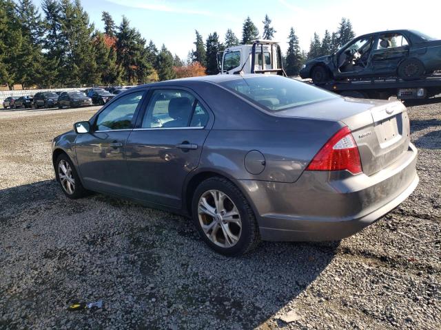 3FAHP0HA2CR321835 - 2012 FORD FUSION SE GRAY photo 2