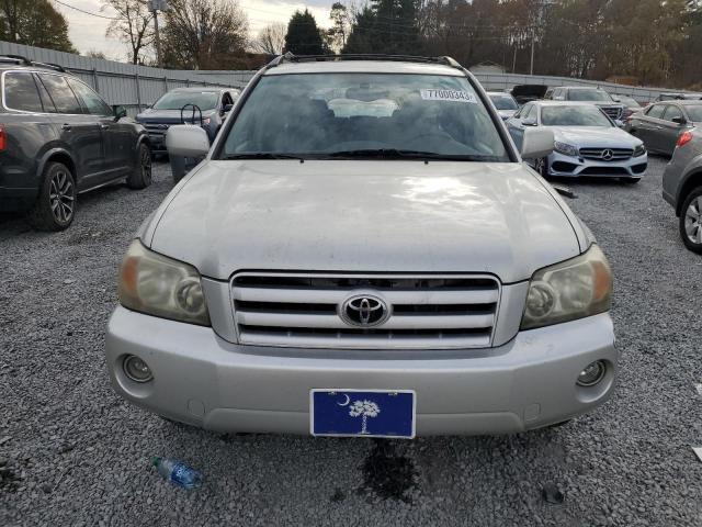 JTEEP21A340057959 - 2004 TOYOTA HIGHLANDER SILVER photo 5