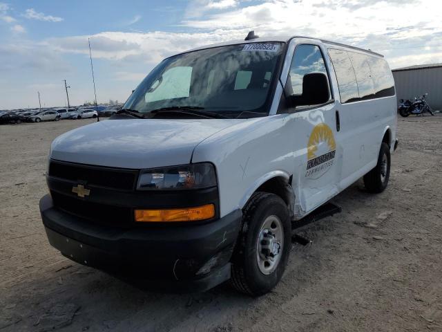 1GAZGLF73N1238377 - 2022 CHEVROLET EXPRESS G3 LS WHITE photo 1