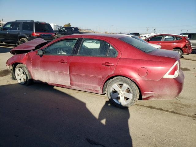 3FAFP07Z66R166483 - 2006 FORD FUSION SE RED photo 2