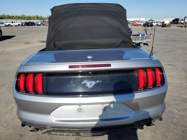 1FATP8UH9M5124967 - 2021 FORD MUSTANG SILVER photo 6