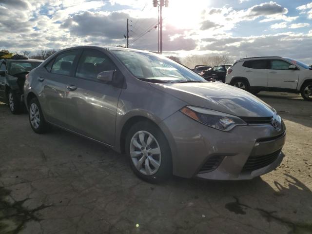 2T1BURHEXFC428786 - 2015 TOYOTA COROLLA L GRAY photo 4