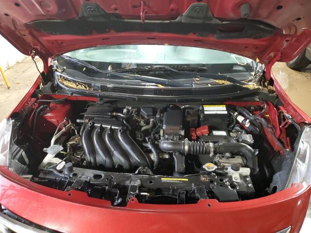 3N1CN7AP9GL881767 - 2016 NISSAN VERSA AU S RED photo 11