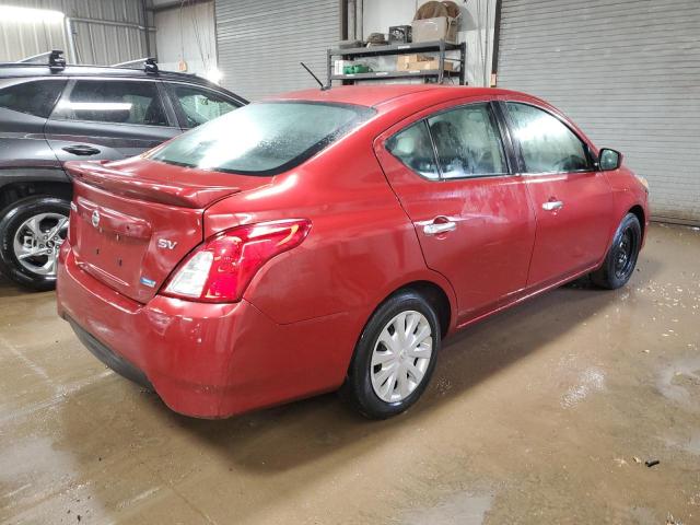 3N1CN7AP9GL881767 - 2016 NISSAN VERSA AU S RED photo 3