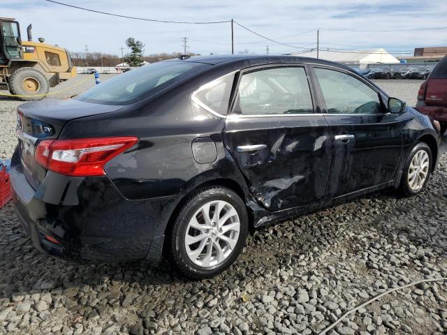 3N1AB7AP6KY402636 - 2019 NISSAN SENTRA S BLACK photo 3