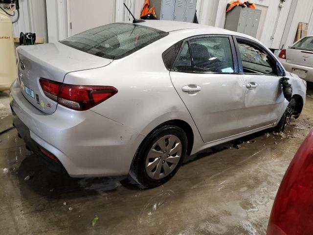 3KPA24AB2KE225195 - 2019 KIA RIO S SILVER photo 3