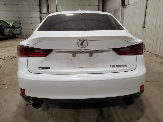 JTHBA1D29G5035462 - 2016 LEXUS IS 200T WHITE photo 6