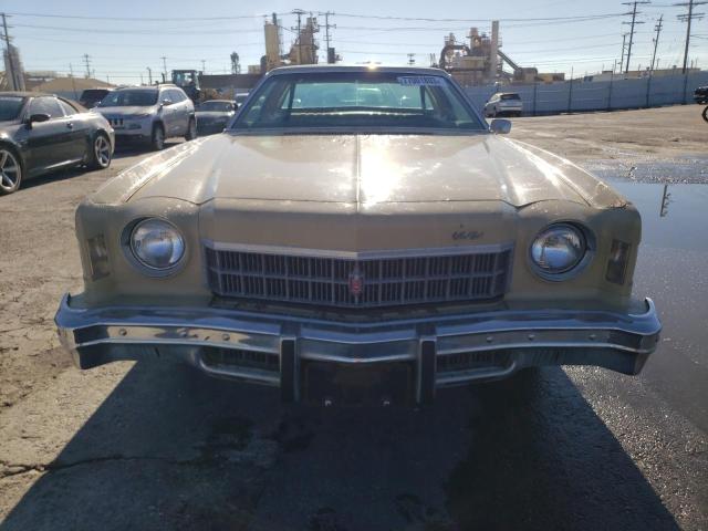 1H57L5Z429724 - 1975 CHEVROLET MONTECARLO TAN photo 5