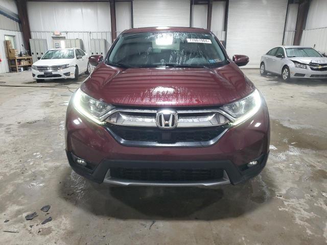 7FARW2H55KE010761 - 2019 HONDA CR-V EX BURGUNDY photo 5