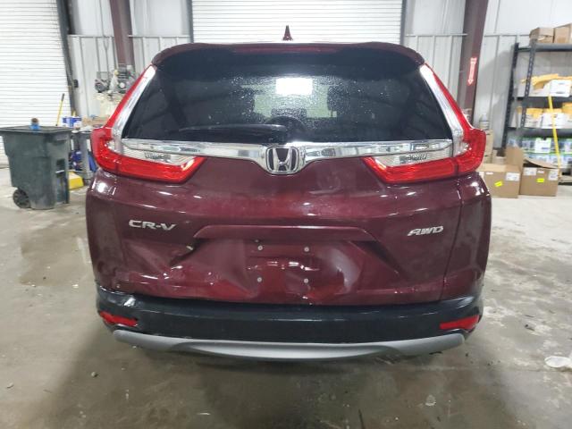 7FARW2H55KE010761 - 2019 HONDA CR-V EX BURGUNDY photo 6