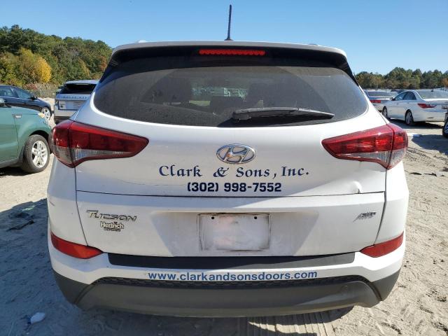 KM8J3CA43GU231522 - 2016 HYUNDAI TUCSON LIMITED WHITE photo 6