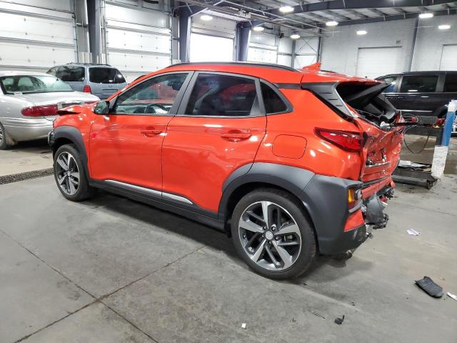 KM8K5CA55LU491258 - 2020 HYUNDAI KONA ULTIMATE ORANGE photo 2