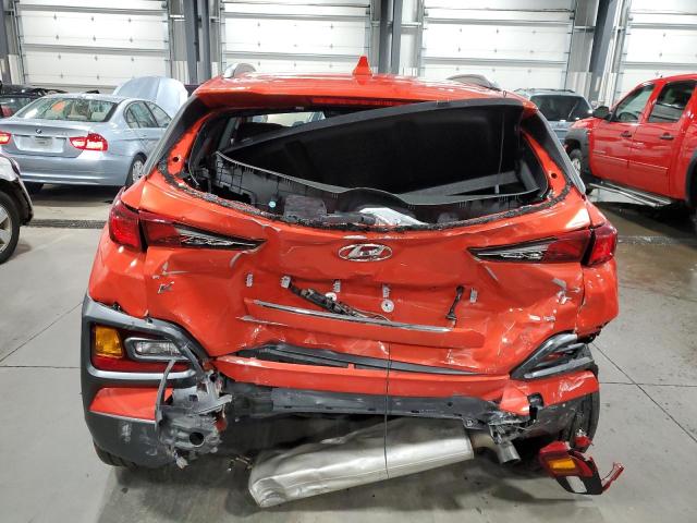 KM8K5CA55LU491258 - 2020 HYUNDAI KONA ULTIMATE ORANGE photo 6