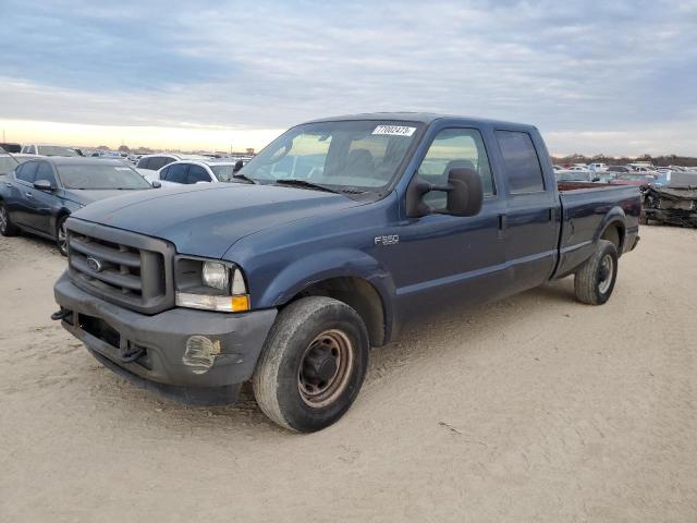 1FTSW30L84ED48026 - 2004 FORD F350 SRW SUPER DUTY BLUE photo 1