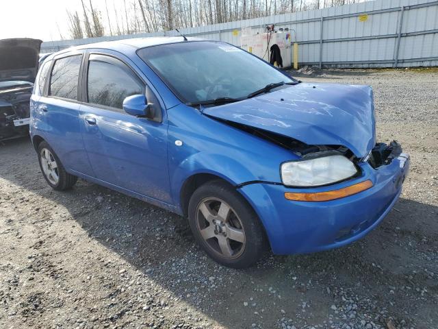 KL1TG666X6B558854 - 2006 CHEVROLET AVEO LT BLUE photo 4