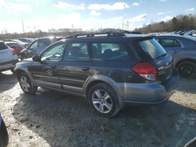 4S4BP61C797310856 - 2009 SUBARU OUTBACK 2.5I GRAY photo 2