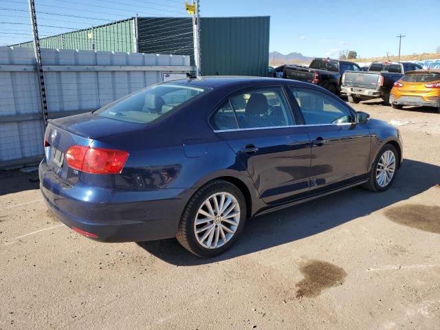 3VWLL7AJ7EM381187 - 2014 VOLKSWAGEN JETTA TDI BLUE photo 3