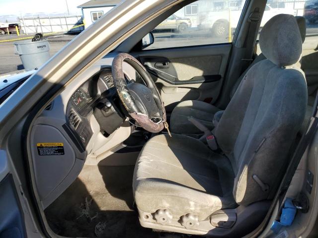 KMHDN45D22U338061 - 2002 HYUNDAI ELANTRA GLS GOLD photo 7