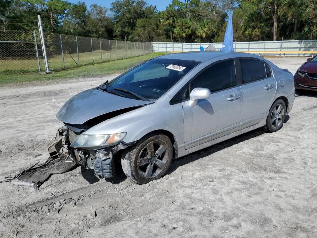 19XFA1F60BE043062 - 2011 HONDA CIVIC LX-S SILVER photo 1