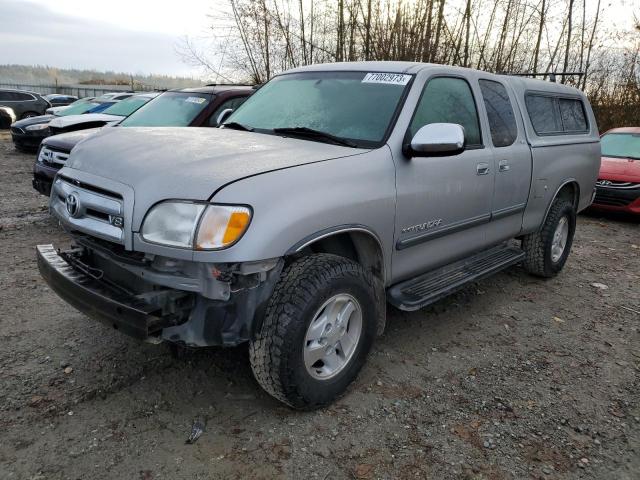 5TBBT44113S421665 - 2003 TOYOTA TUNDRA ACCESS CAB SR5 SILVER photo 1