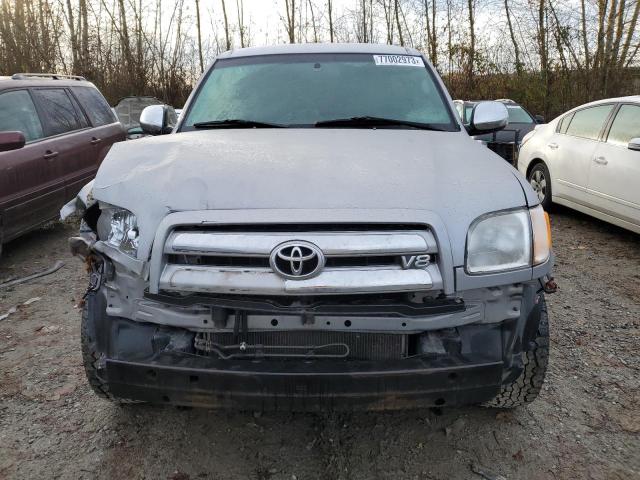 5TBBT44113S421665 - 2003 TOYOTA TUNDRA ACCESS CAB SR5 SILVER photo 5