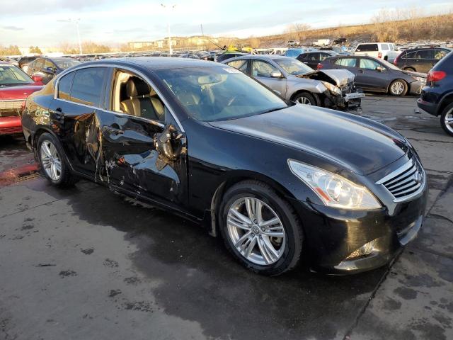 JN1CV6AP2DM725579 - 2013 INFINITI G37 BASE BLACK photo 4