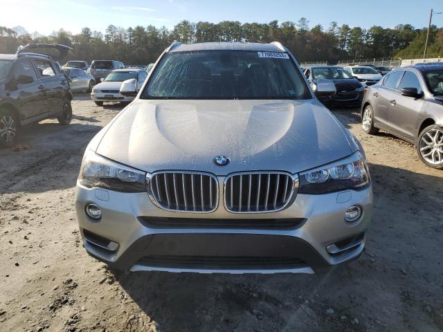 5UXWZ7C3XH0V94346 - 2017 BMW X3 SDRIVE28I SILVER photo 5