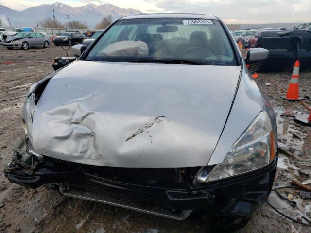 JHMCM56683C053010 - 2003 HONDA ACCORD EX SILVER photo 5