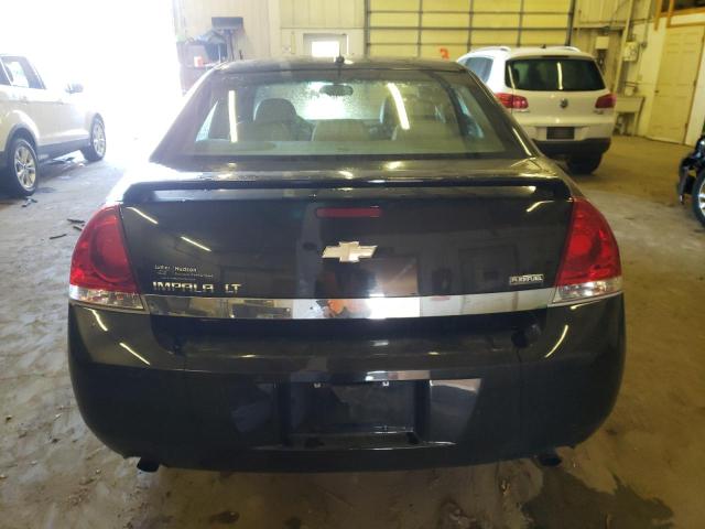 2G1WC583089165635 - 2008 CHEVROLET IMPALA LT BLACK photo 6