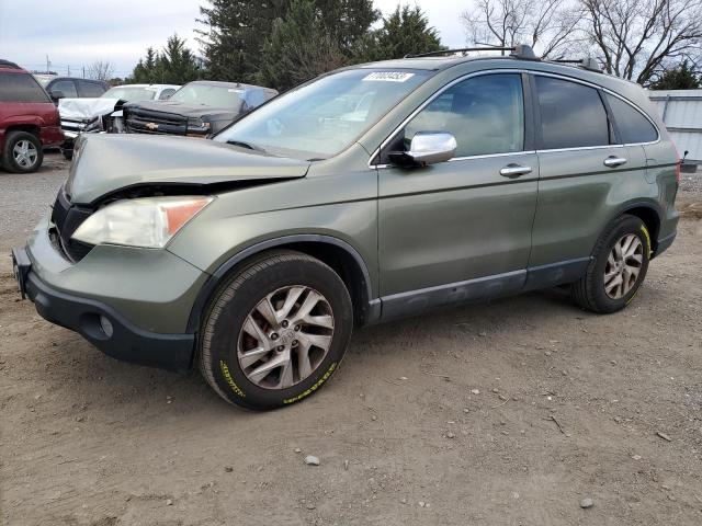 5J6RE485X8L027078 - 2008 HONDA CR-V EX GREEN photo 1