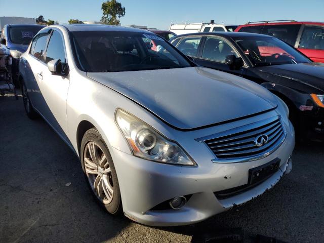 JN1CV6AP5AM407886 - 2010 INFINITI G37 BASE SILVER photo 4