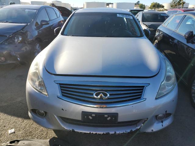 JN1CV6AP5AM407886 - 2010 INFINITI G37 BASE SILVER photo 5