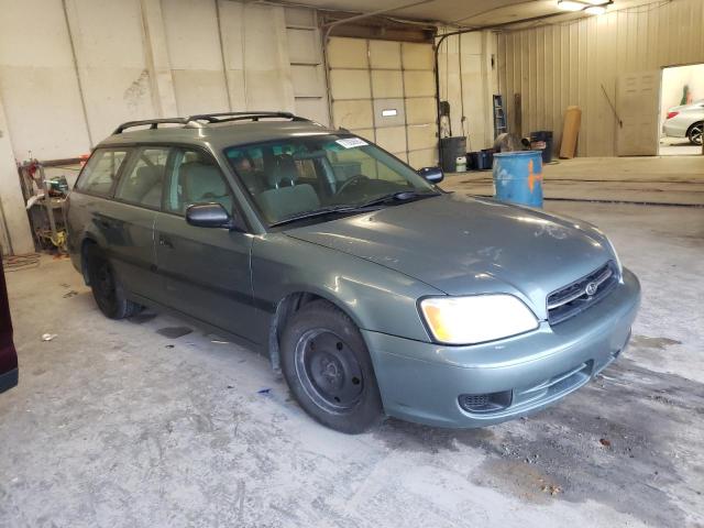 4S3BH635417308776 - 2001 SUBARU LEGACY L GREEN photo 4