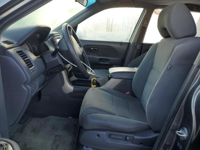 5FNYF18477B025990 - 2007 HONDA PILOT EX GRAY photo 7