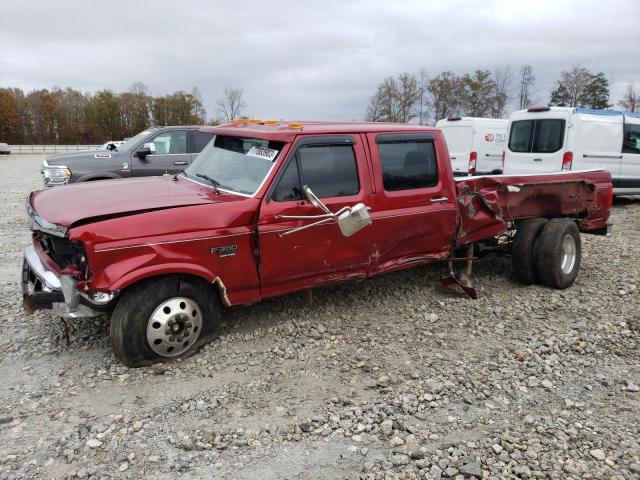 1FTJW35F0TEA58232 - 1996 FORD F350 RED photo 1