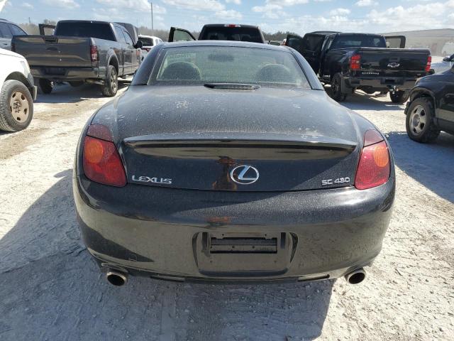 JTHFN48Y730039667 - 2003 LEXUS SC 430 BLACK photo 6