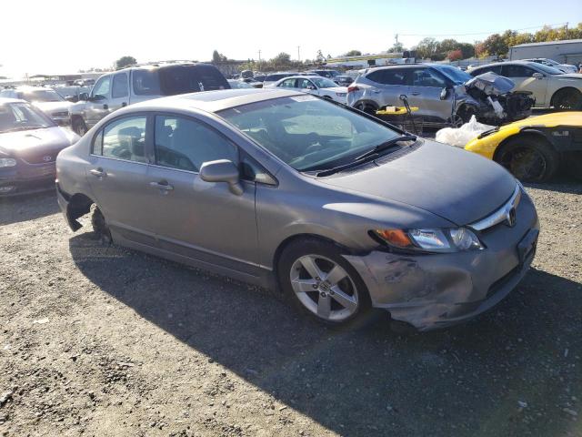 2HGFA16836H507913 - 2006 HONDA CIVIC EX GRAY photo 4