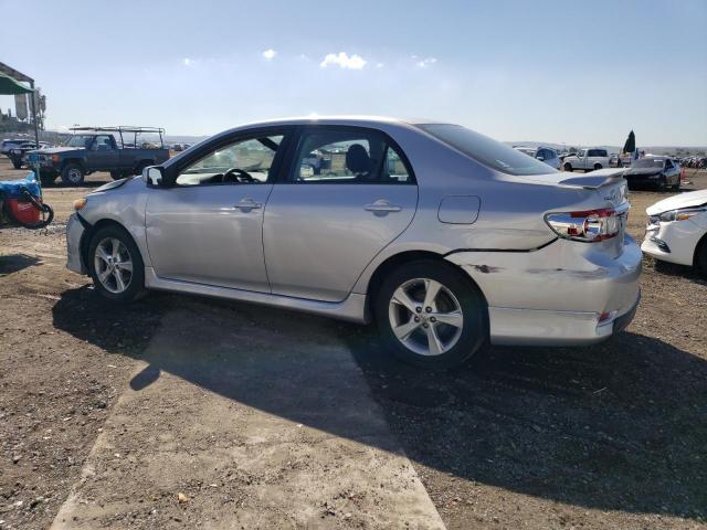 5YFBU4EE7DP124450 - 2013 TOYOTA COROLLA LE BASE SILVER photo 2