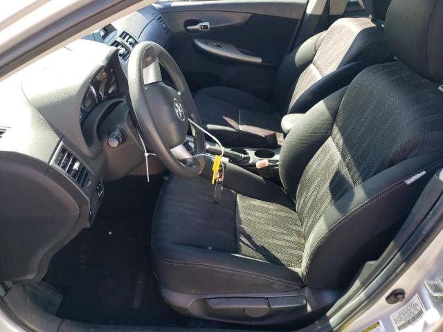 5YFBU4EE7DP124450 - 2013 TOYOTA COROLLA LE BASE SILVER photo 7