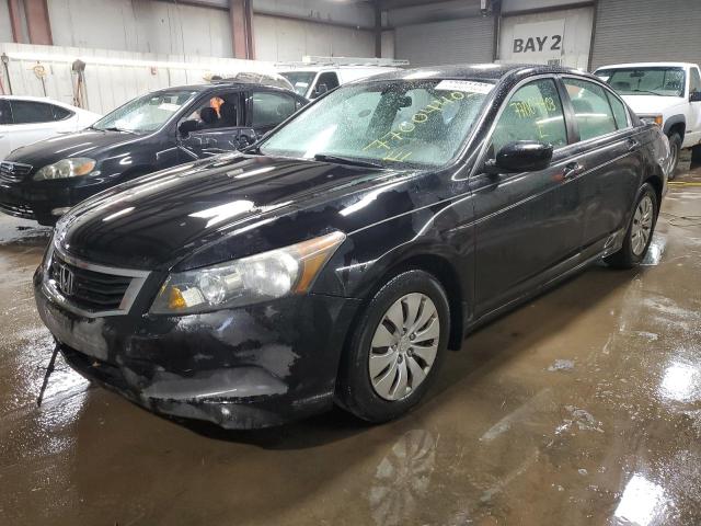 1HGCP26349A048048 - 2009 HONDA ACCORD LX BLACK photo 1