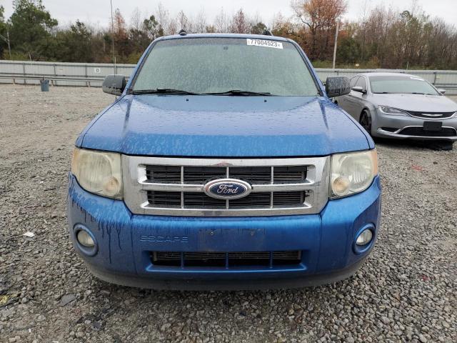 1FMCU0DG4CKA16957 - 2012 FORD ESCAPE XLT BLUE photo 5